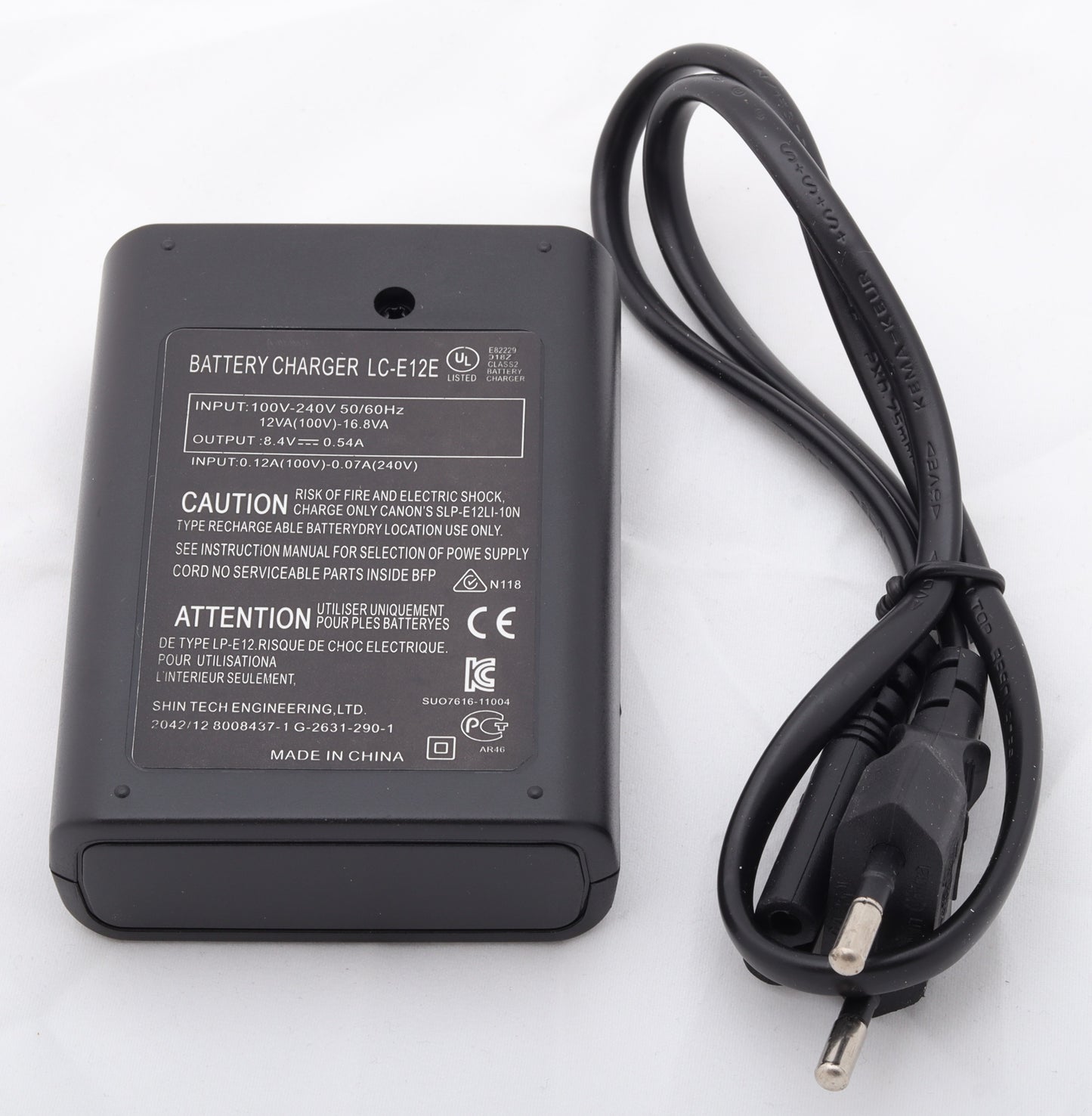 Canon LC-E12E Battery Charger – Fast & Reliable Charging for LP-E12 Batteries