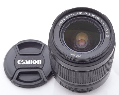 Canon EF-S 18-55mm f/3.5-5.6 IS III Lens Pre-Used