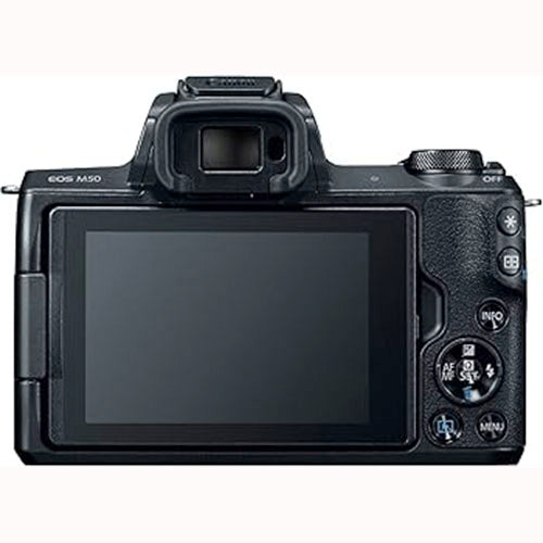 📸 Canon EOS M50 with EF-M 15–45mm Lens   Condition: Used