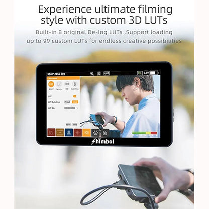 Shimbol M5 5.5" 3D LUT 4K HDMI HDR Touchscreen Monitor