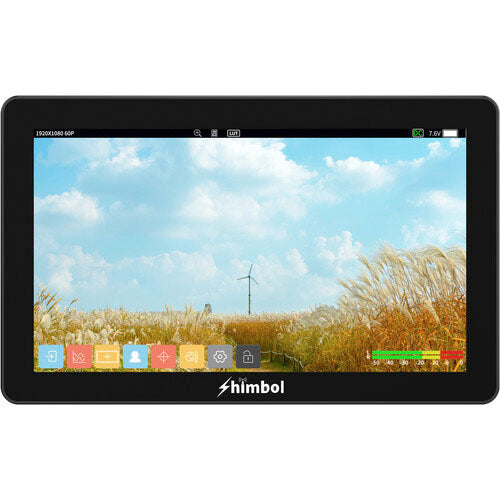 Shimbol M7 7" Touchscreen 4K HDMI/3G-SDI Video Monitor with 3D LUT Output