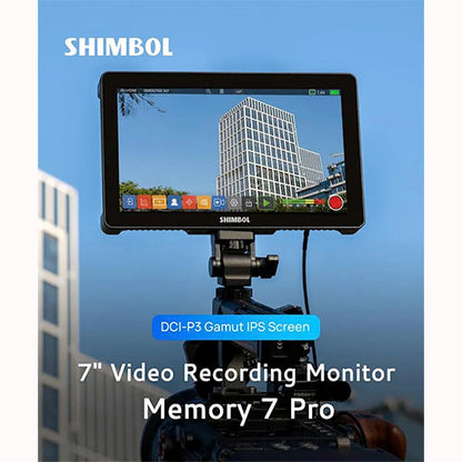 Shimbol Memory 7 Pro Touchscreen Recorder & Playback Field Monitor – 2200nits Ultra-Bright Screen