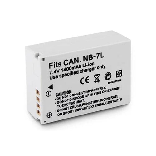 Canon NB-7L Battery Pack – Rechargeable Lithium-Ion Battery for Canon PowerShot Cameras