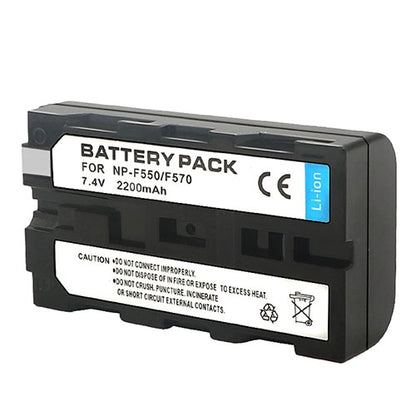 Sony NP-F550 Battery Pack – Rechargeable Lithium-Ion Battery for Sony Cameras & Video Equipment