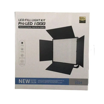 💡 Pro LED 1000 RGB Fill Light Kit – Professional Photo & Video Lighting