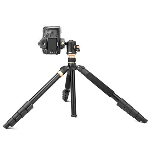 QZSD-02 Aluminum Tripod – Sturdy & Lightweight for Professional Photography