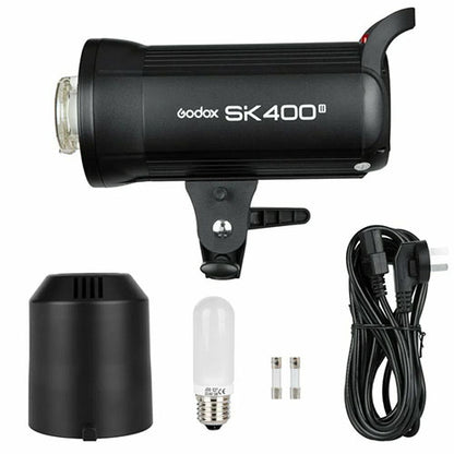 🎥 Godox SK400II Studio Flash Monolight (400Ws) – Professional Studio Lighting  Condition: New