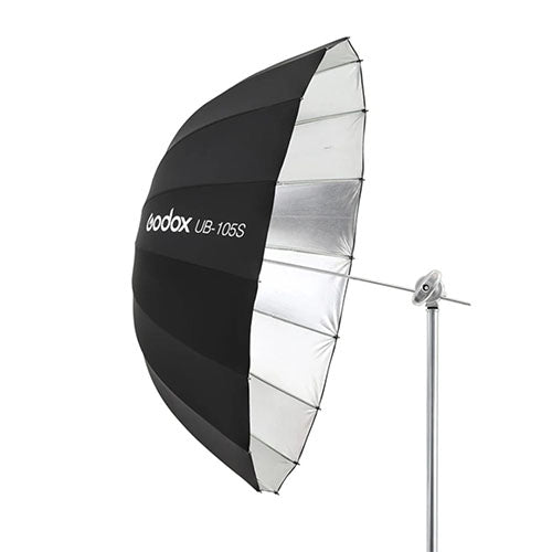 🎥 Godox UB-105S Parabolic Umbrella with Diffuser (105cm) – Professional Studio Lighting Modifier