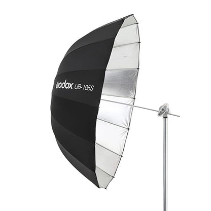 🎥 Godox UB-105S Parabolic Umbrella with Diffuser (105cm) – Professional Studio Lighting Modifier