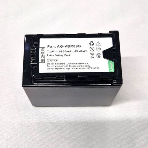 🔋 Replacement Battery Pack for Panasonic AG-VBR89G – 7.2V 8850mAh (65Wh) Li-Ion  Condition: New