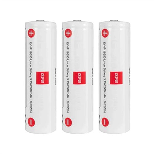 🔋 Zhiyun Original 18650 Gimbal Battery (2600mAh, Set of 3) – For Crane S2 / Crane S3 Stabilizers
