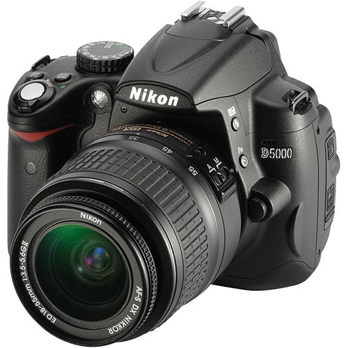 📸 Nikon D5000 with 18–55mm Lens – DSLR Camera Kit   Condition: Used